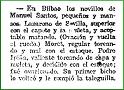 Cronica  Morenito. Bilbao. 4-1926